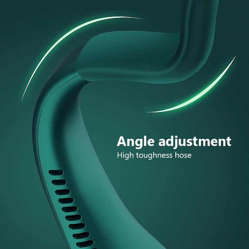 Neckband fan portable