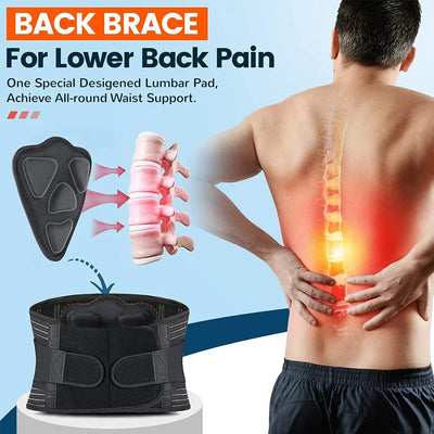 Adjustable Lumbar Support Back Brace