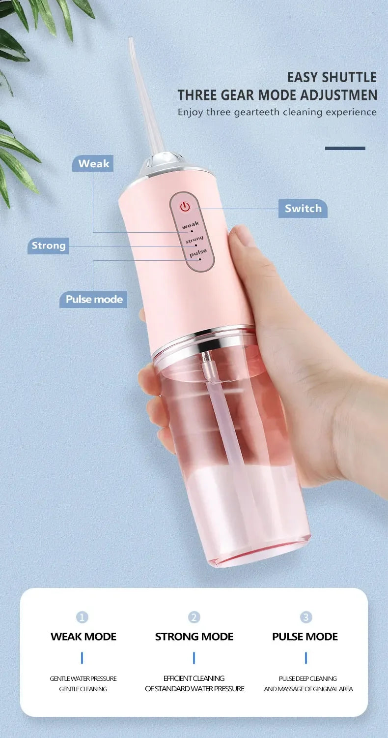 Portable Water Flosser Oral Irrigator