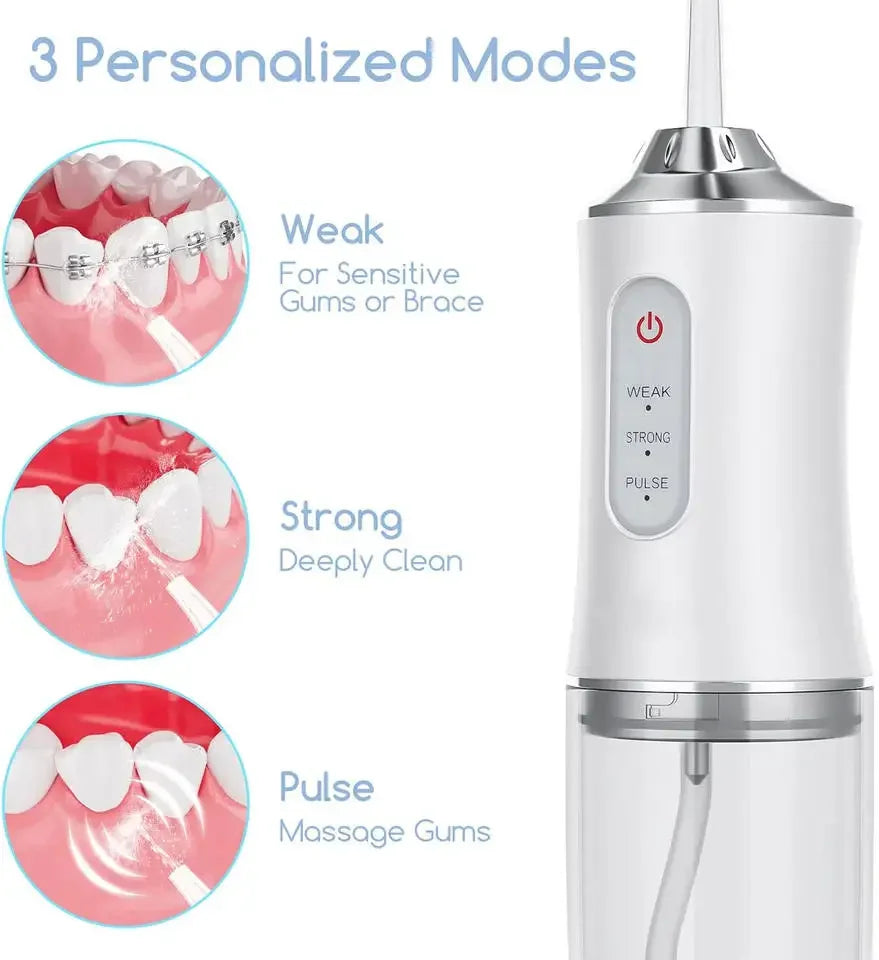 rechargeable dental flosser